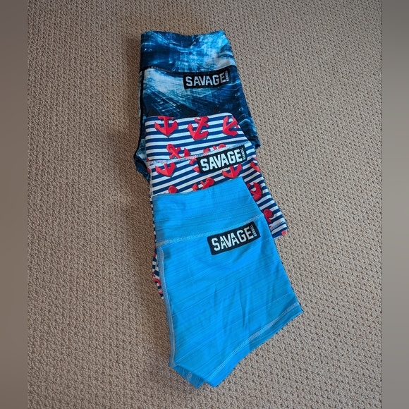 Savage Barbell Shorts Blue Bundle - Picture 7 of 7